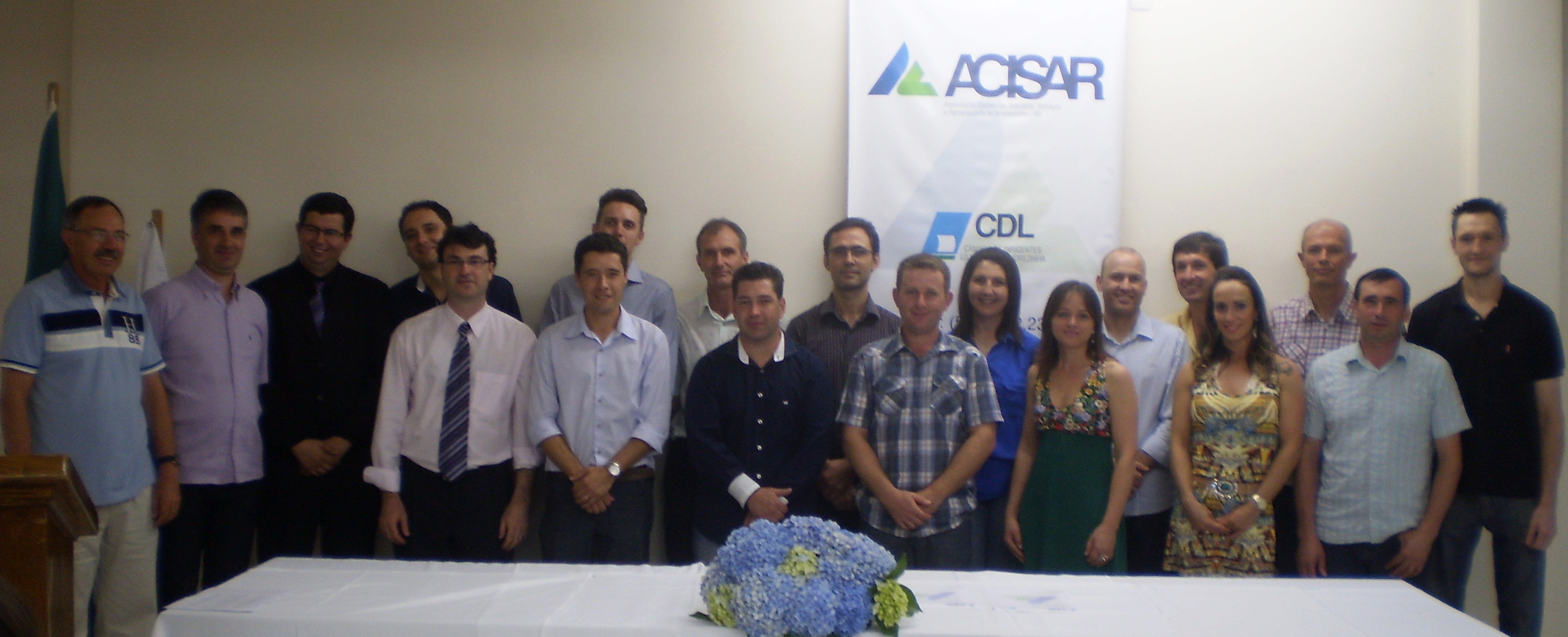 Jantar de Confraternização e Posse da Nova Diretoria 2014/2015 da Acisar/CDL.